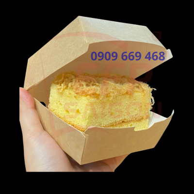 Hộp Giấy Đựng Đồ Ăn Vặt, Takoyaki, Gà Viên, Cá Viên – Hộp Take Away